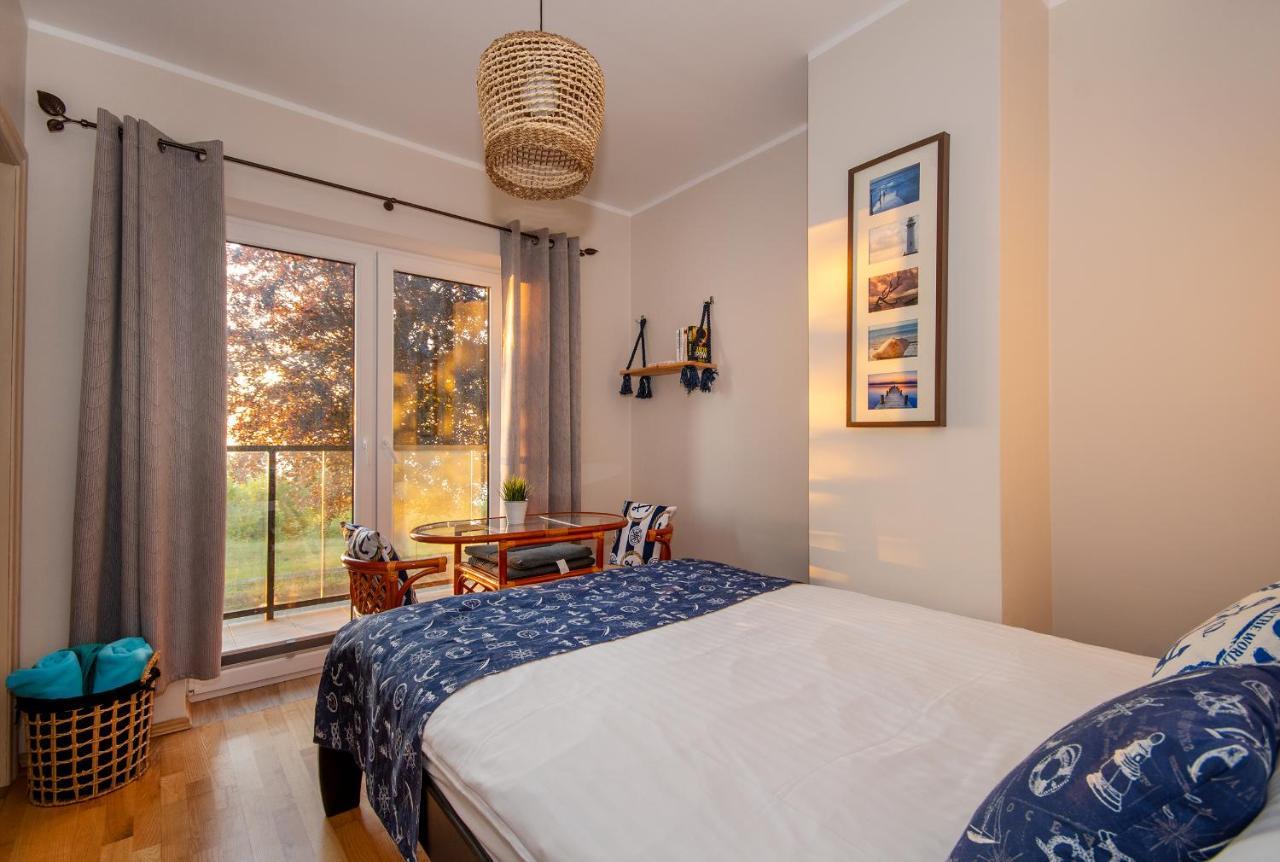Apartament Z Widokiem Na Morze U Grazyny 2 Jarosławiec Exteriör bild