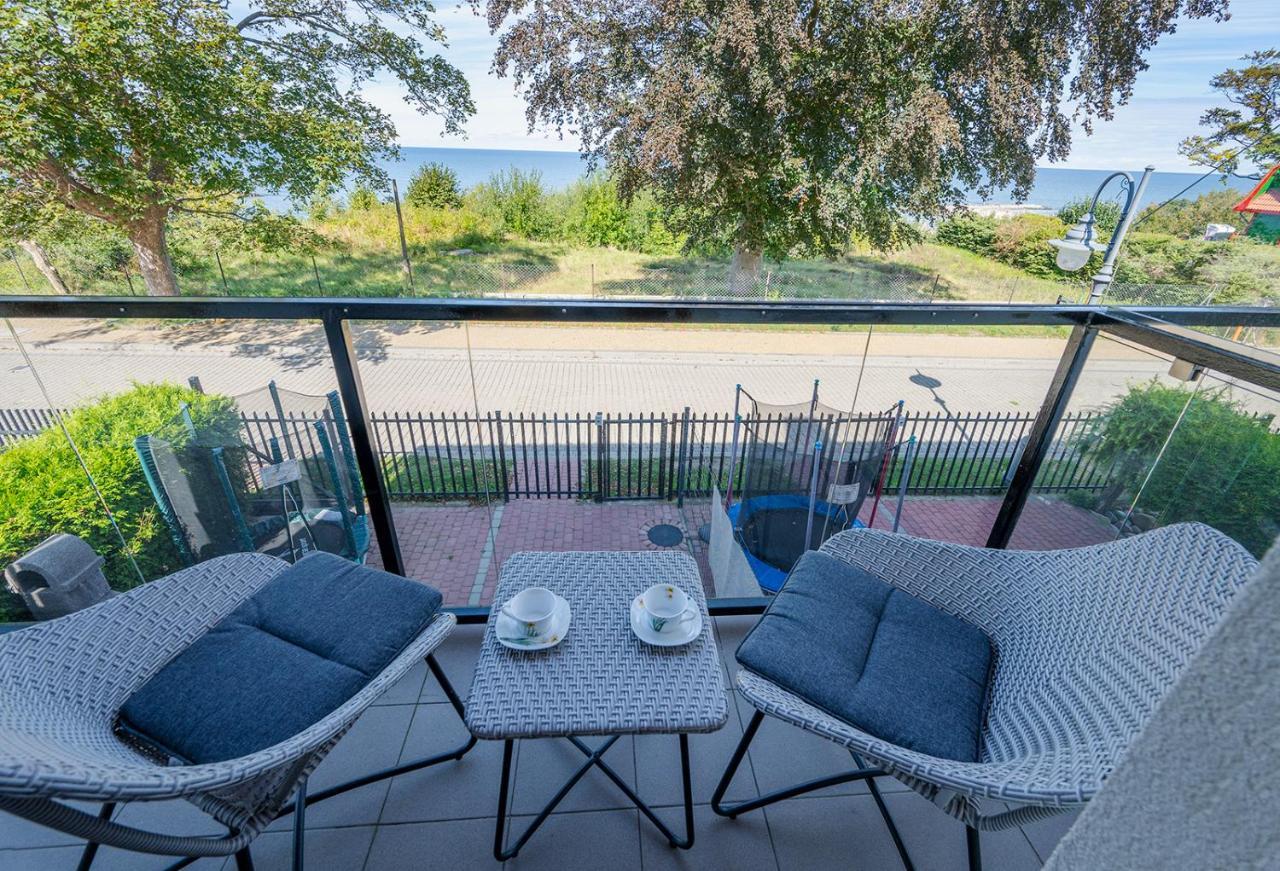 Apartament Z Widokiem Na Morze U Grazyny 2 Jarosławiec Exteriör bild